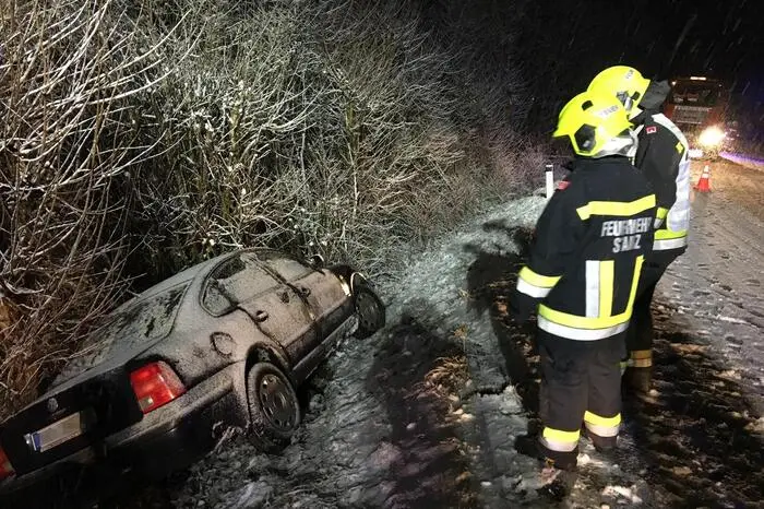 Unfall auf der B76 Radlpass Straße