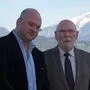 Intendant Florian Krumpöck und Bürgermeister Hans Schröttner