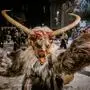 Der Krampus wird in Osttirol Klaubauf genannt. Diese sind für ihre harte Gangart bekannt