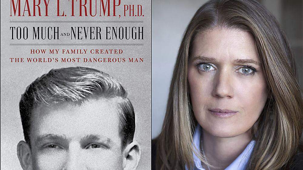 Mary Trump, eine promovierte Psychologin, schrieb ein Buch über Donald Trumpa