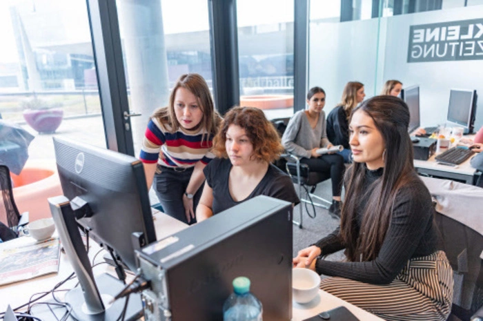 Im Styria Media Center in Graz wurde der Feinschliff vorgenommen.