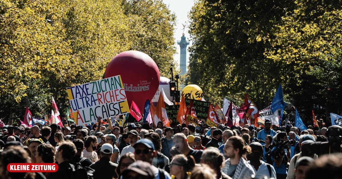 Regierungskrise in Paris: bekommt Frankreich reichhaltige Steuern?