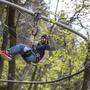 Spaß und Abkühlung zwischen den Bäumen bietet der Kletterwald Ossiach