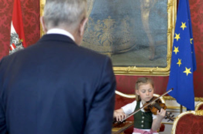 Beim Staatsbankett Chinas Staatspräsident Xi Jinping soll sie dort aufspielen.
