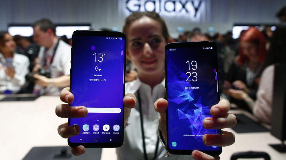 Das Samsung Galaxy S9+ und das Galaxy S9