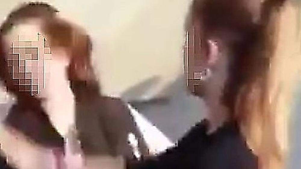 Screenshot des Gewaltvideos