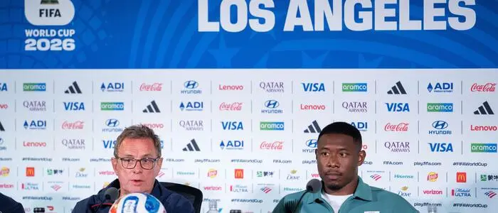 Ralf Rangnick mit David Alaba
