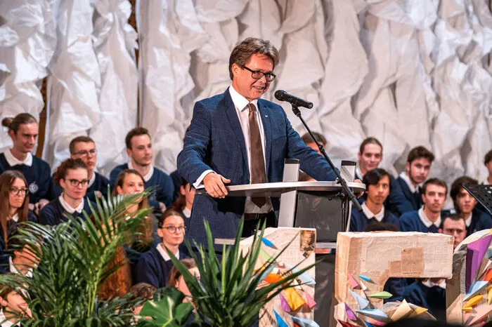 ... unter anderem Bildungsminister Martin Polaschek...