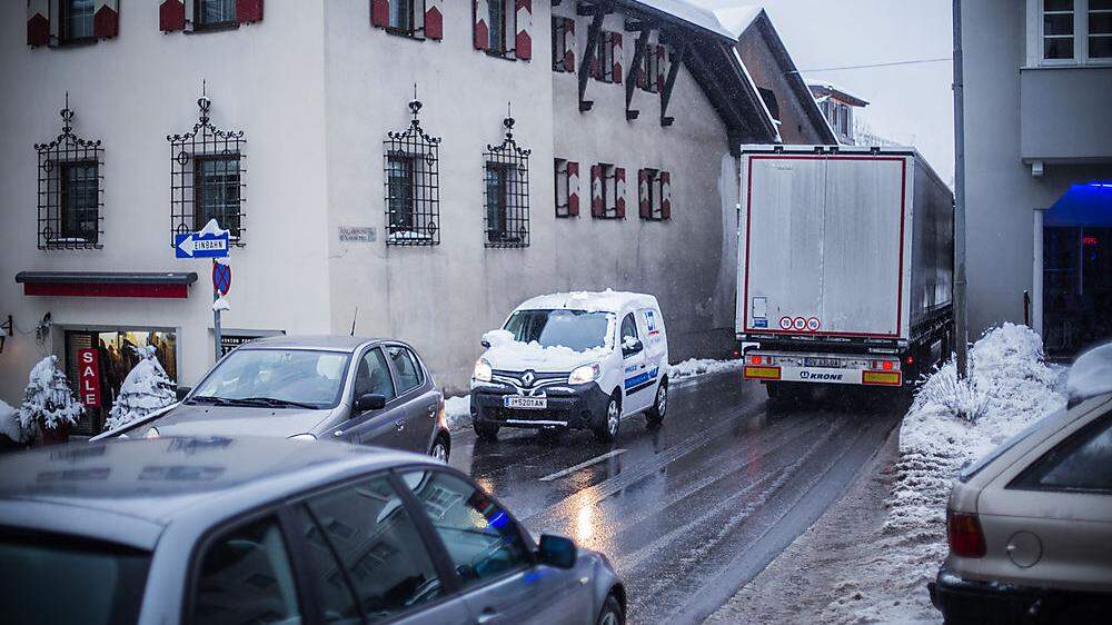 Zuwenig Lkw für eine Fahrverbot zwischen Lendorf und Sillian
