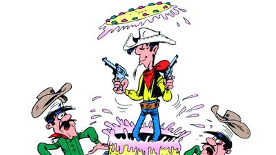 Überraschung: Lucky Luke ist da! Und die Daltons sind gar nicht erfreut