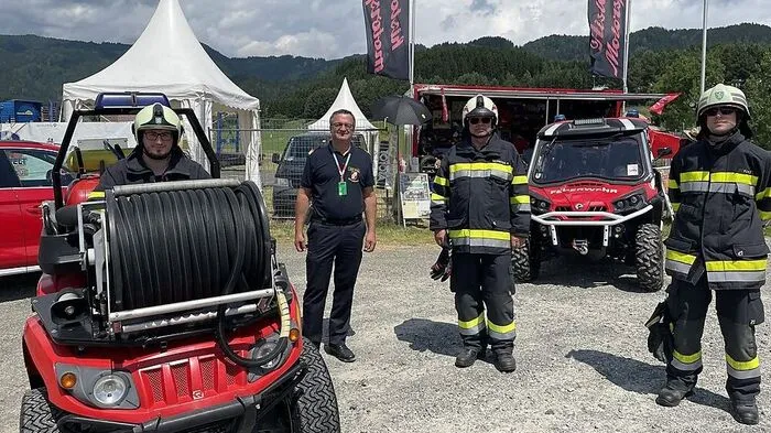 Rund um die Uhr im Dienst: die Feuerwehr in Spielberg