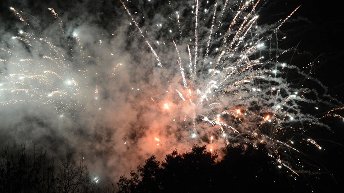 Krönungsfeuerwerk bei der Inthronisation in Millstatt