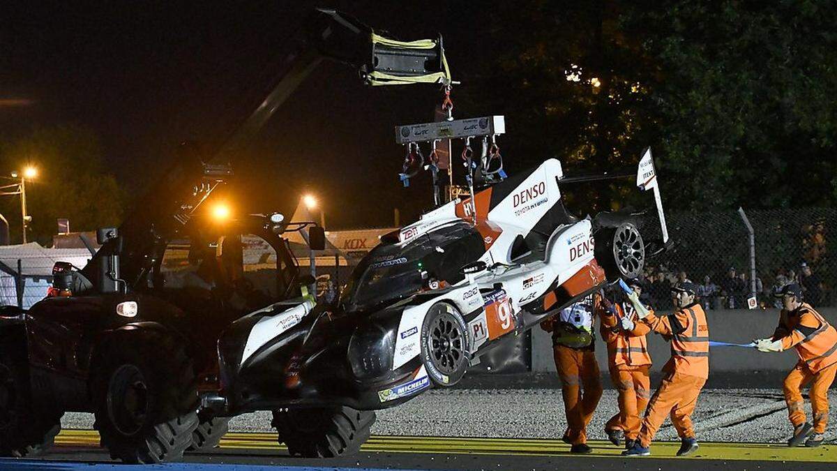 Albtraum für Toyota in Le Mans