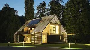 Das „Passivhaus Eisenstraße“ wurde im Zuge der Niederösterreichischen Landesausstellung 2015 eröffnet