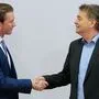Sebastian Kurz und Werner Kogler sind sich einig 