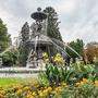 Brunnen, Stadtspziergang, Stadtpark, Graz am 03.10.2019