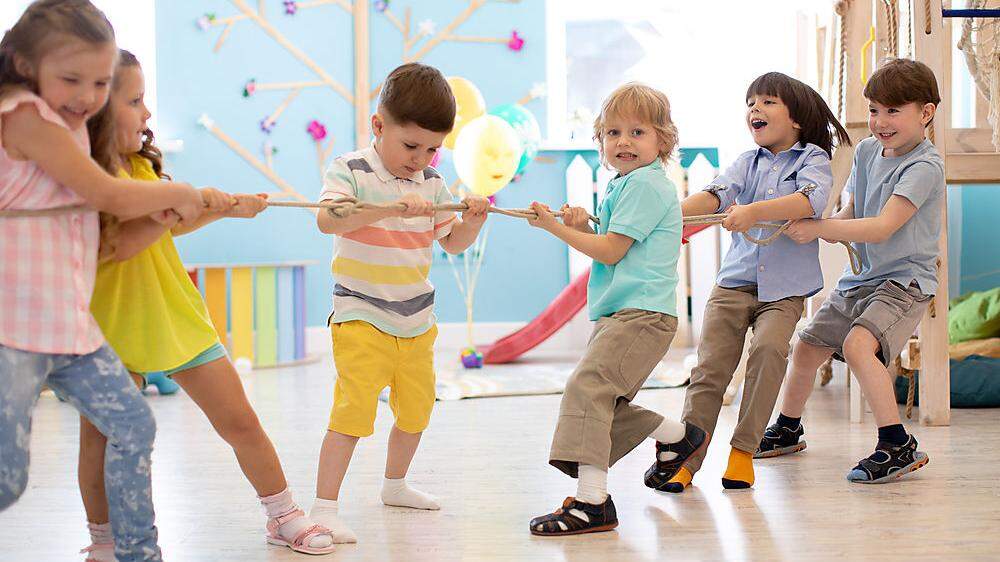 In den Kärntner Kindergärten und Kindertagesstätten herrscht fast Normalbetrieb (Sujetbild)