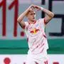 RB Leipzig - St. Pauli / DFB Pokal Leipzig, 29.10.2024, Red Bull Arena, Fußball, DFB Pokal, 2.Hauptrunde , RB Leipzig vs. FC St. Pauli Hamburg , Im Bild: Tor für RB Leipzig. Christoph Baumgartner 14, RB Leipzig trifft zum 2:0 und jubelt. , Nur zur redaktionellen Nutzung. Only editorial use. , DFL / DFB regulations prohibit any use of photographs as image sequences and/or quasi-video. , *** RB Leipzig St Pauli DFB Pokal Leipzig, 29 10 2024, Red Bull Arena, Fußball, DFB Pokal, 2 Hauptrunde , RB Leipzig vs FC St Pauli Hamburg , Im Bild Tor für RB Leipzig Christoph Baumgartner 14, RB Leipzig trifft zum 2 0 und jubelt , Nur zur redaktionellen Nutzung Only editorial use , DFL DFB regulations prohibit any use of photographs as image sequences and or quasi video ,