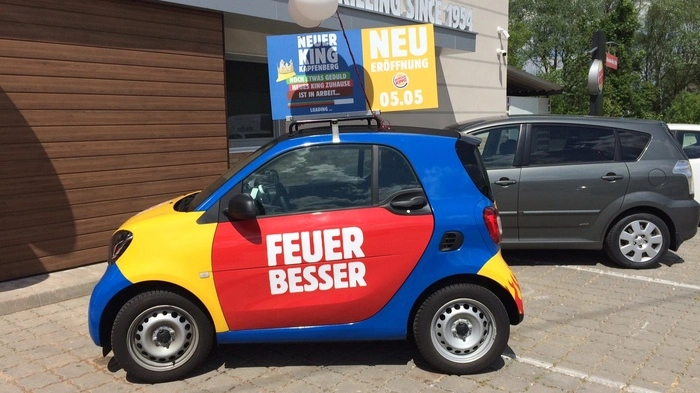 Innerhalb von zwölf Tagen wurde der Burger King in Kapfenberg umgebaut.