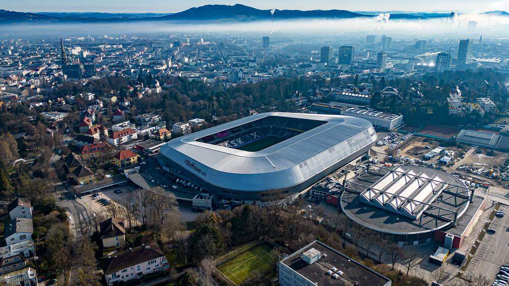 Ein stolzes Stadion – die neue Heimstätte des LASK in Linz