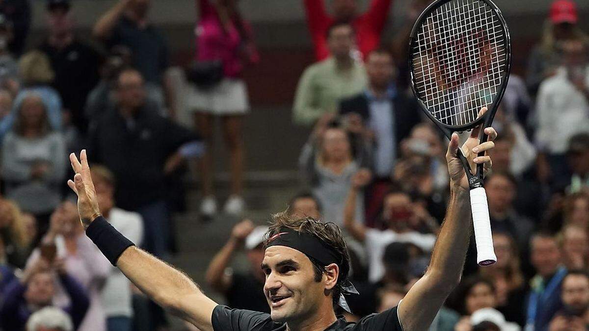 Federer erledigte Lopez in drei Sätzen