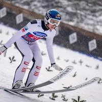 Daniel Tschofenig legt eine Trainingseinheit ein