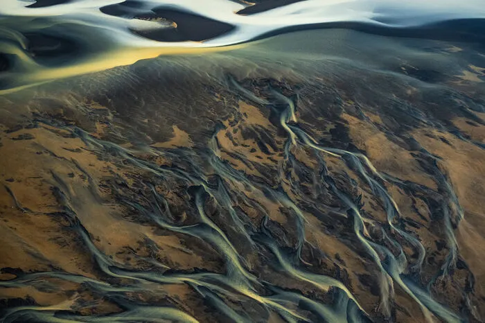 Island aus der Luft