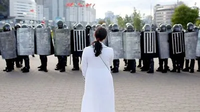 Gerade Frauen stellten sich in Weißrussland dem Regime in den Weg