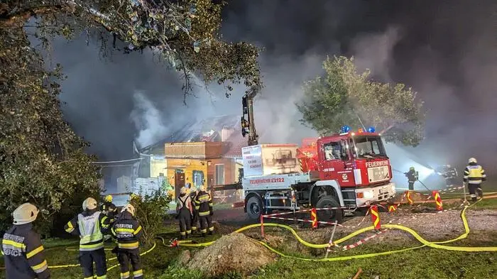 Feuerwehreinsatz in Lieboch