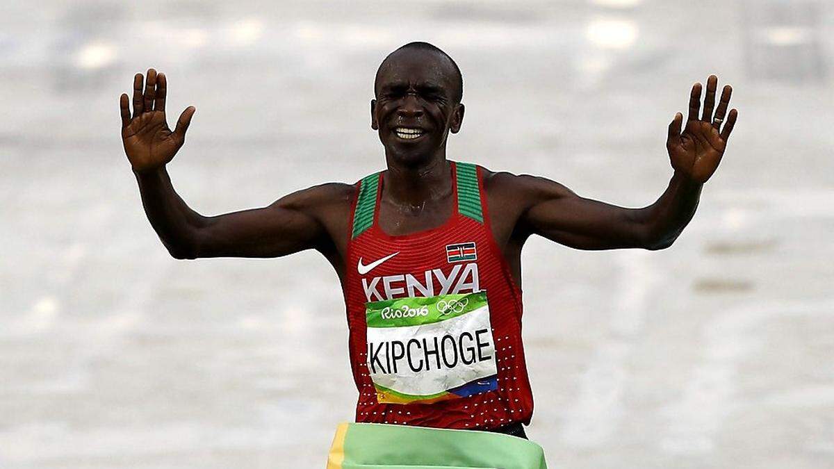 Eliud Kipchoge siegt in 2:08:44 Stunden