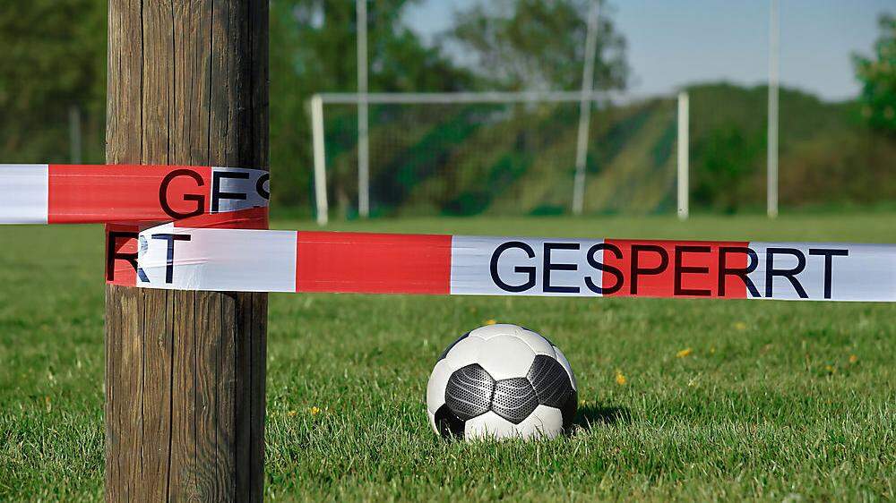 Fußballplätze bleiben in ganz Österreich bis auf Weiteres gesperrt 