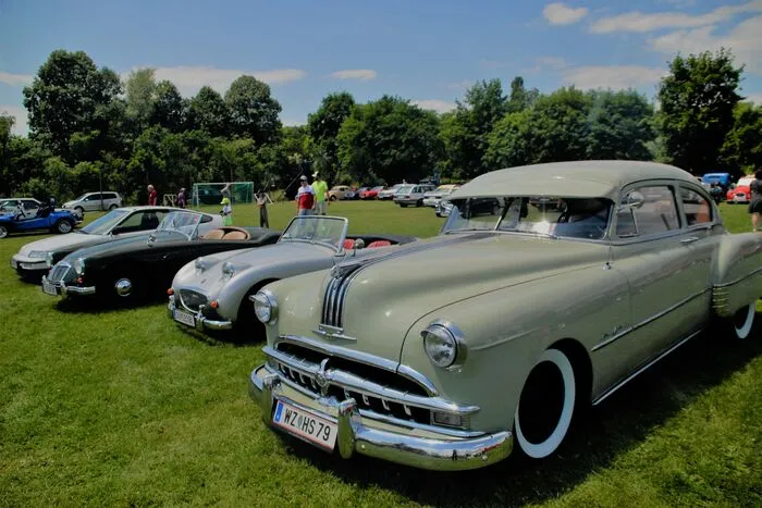 Grund war das 25. Oldtimer-Treffen in Markt Hartmannsdorf