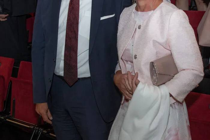 Landtagspräsident Reinhart Rohr und Ehefrau Anna Maria.