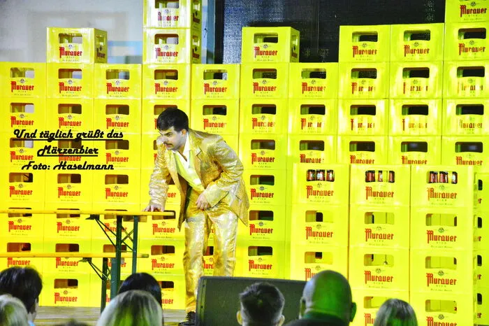 Josef Ellers  bei seinem Soloabend.