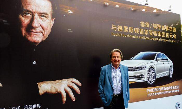 Rudolf Buchbinder auf Konzerttournee in China (Auszug aus der ORF-Doku)