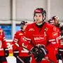 VIENNA,AUSTRIA,05.APR.25 - ICE HOCKEY - OEEHV international test match, men, Austria vs Latvia. Image shows Dominic Zwerger (AUT) .
Photo: GEPA pictures/ Kevin Hackner