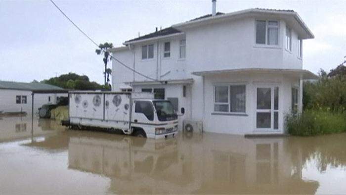 In Nelson kam es zu Überschwemmungen