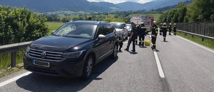 Der Unfall passierte am späten Vormittag, verletzt wurde niemand