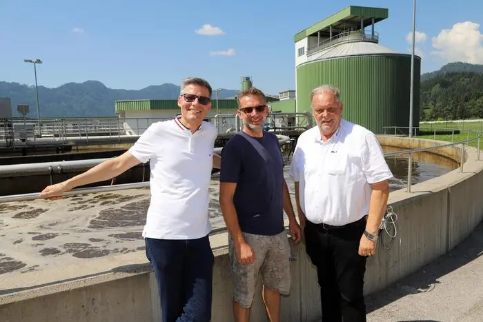 Bürgermeister Martin Treffner (rechts) ist Obmann des Wasserverbands