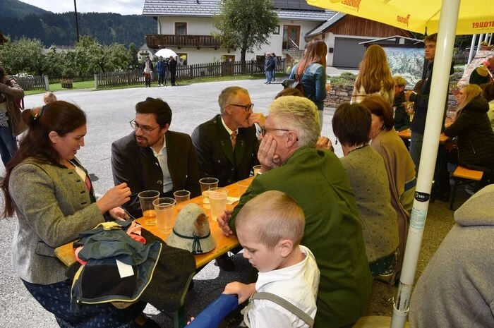 Der Samson hat in Krakaudorf eine lange Tradition.