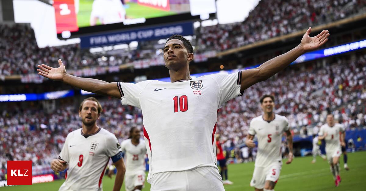 Jude Bellingham führt England ins Halbfinale der Fußball-WM.
