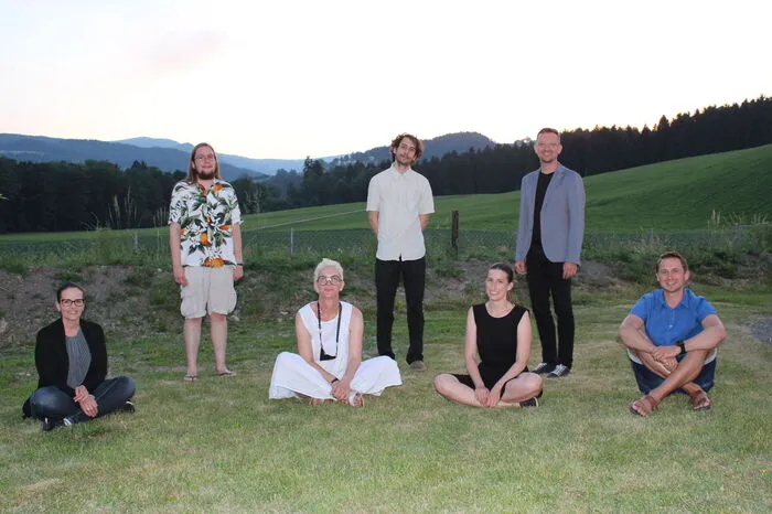 Organisatoren und Ehrengäste genossen den Sommerabend in Hattendorf bei Wolfsberg.