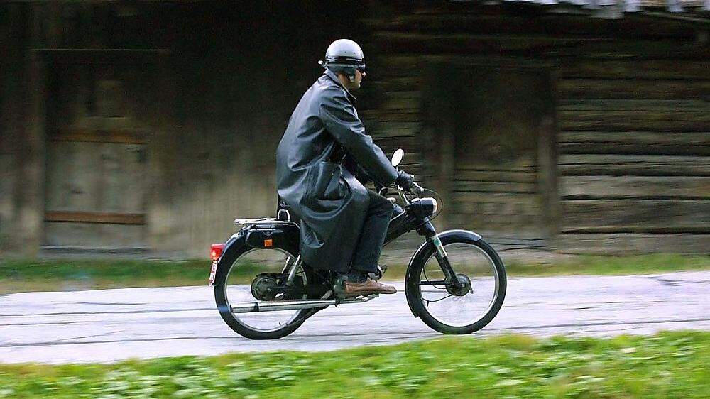 Mit einem nicht für den Verkehr zugelassenen Moped war ein Oberkärntner unterwegs