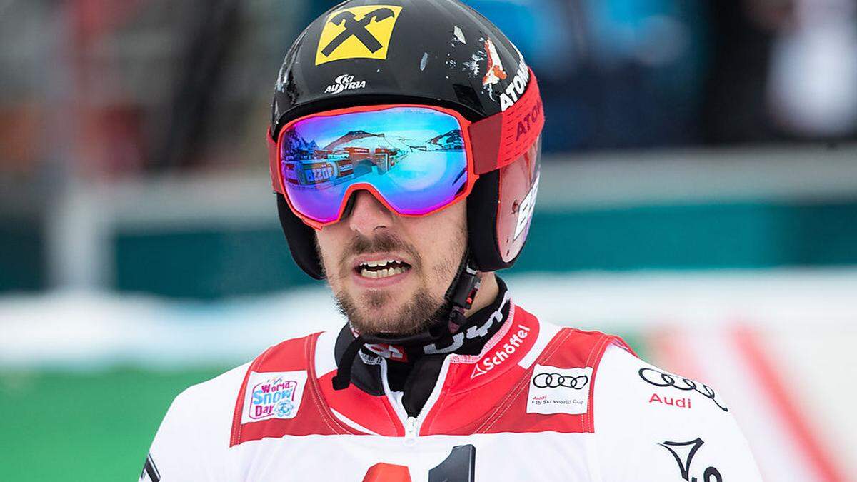 Marcel Hirscher grübelt 