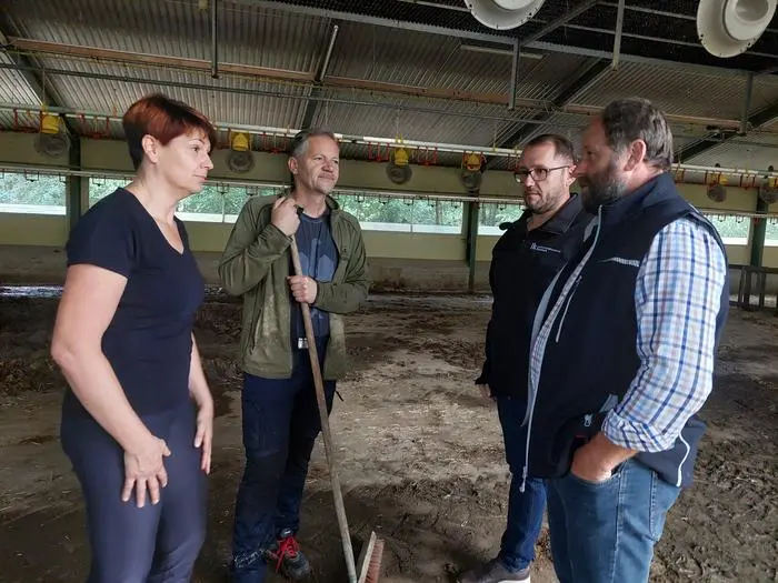 Vertreter der Landwirtschaftskammer zu Besuch
