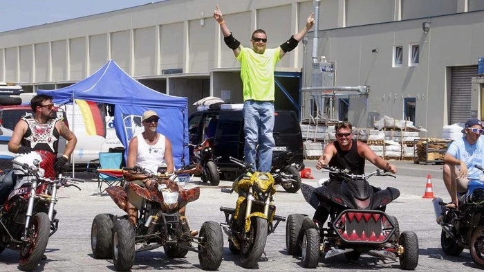 Bereits zum dritten Mal war Großwilfersdorf Schauplatz der Austrian Stuntdays am Firmengelände der Firma Oberndorfer.