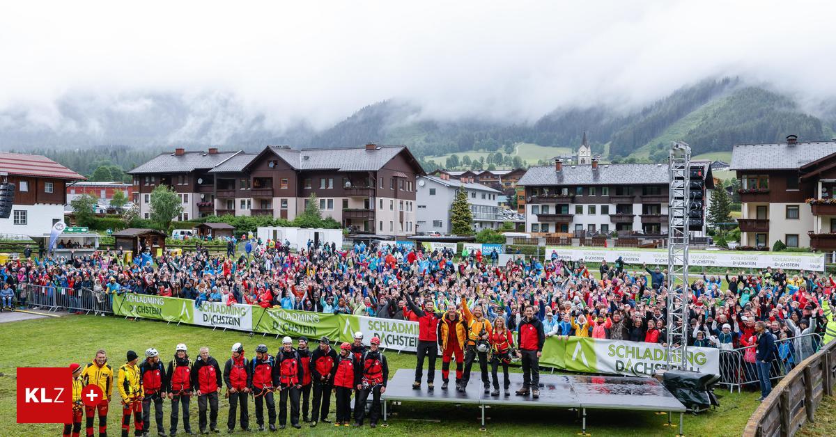 Ramsau am Dachstein: "Die Bergretter" luden zum ersten Fantag – und