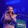 New event uploaded by marcocci on 05-03-2024 20:0 Giorgia Meloni in Pescara to support Marco Marsilio for the next 2024 regional elections Editorial Usage Only Pescara Italy PUBLICATIONxNOTxINxFRAxESPxUKxUSAxBELxPOL Copyright: xIPA/ABACAx