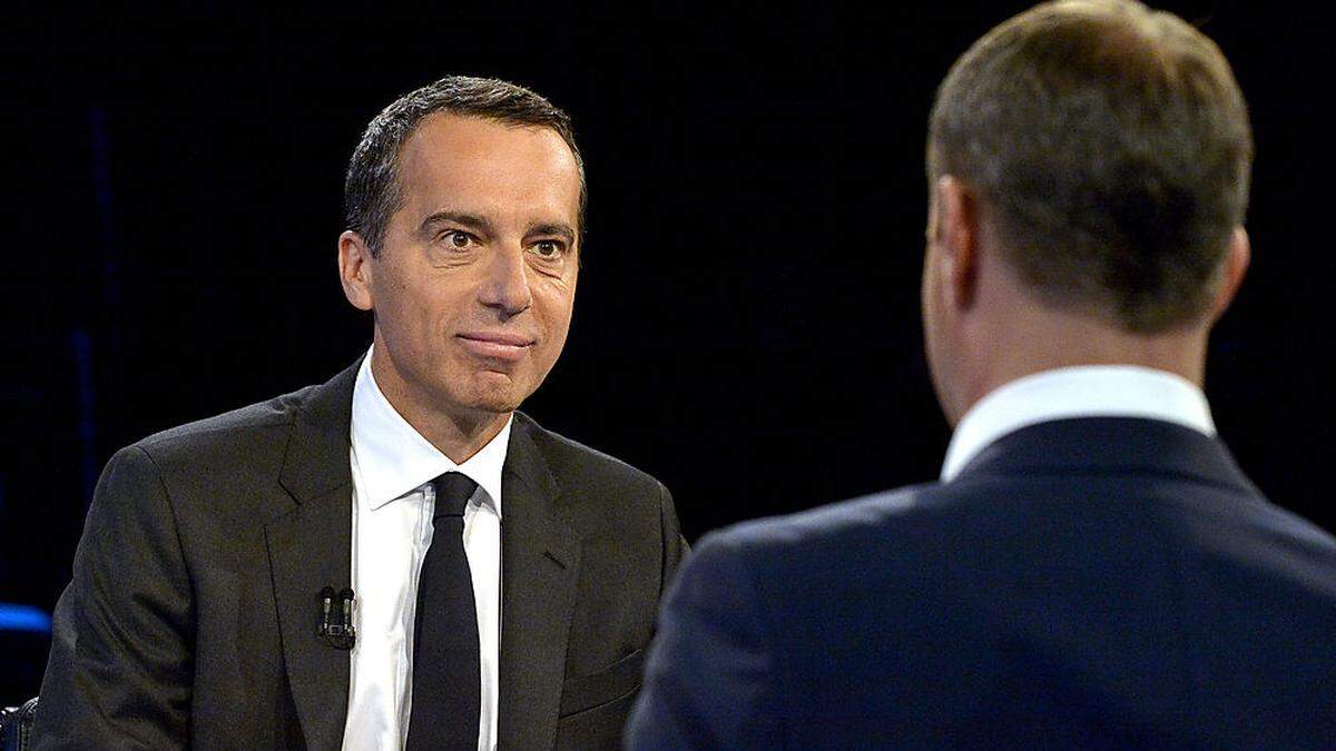 Christian Kern (SPÖ) und Matthias Strolz (Neos): In vielen Fragen sehr weit voneinander entfernt