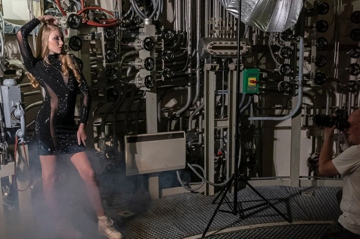 ... zuletzt etwa im Atomkraftwerk Zwentendorf für den bekannten Designer Philipp Plein.